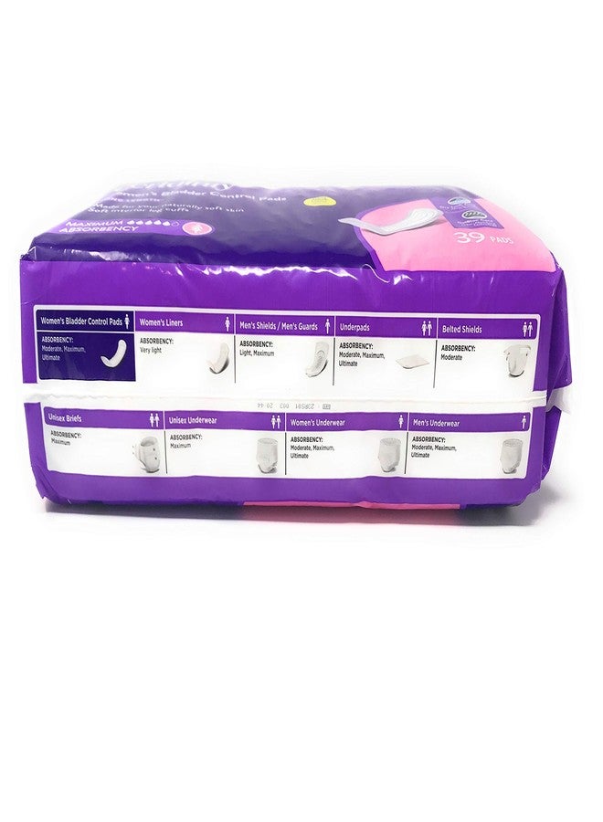 Walgreens Certainty Womens Bladder Control Pads, Maximum Absorbency, Long Length 39 Count - Image 3